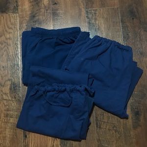 Bundle of 3 Dickies Scrub Pants